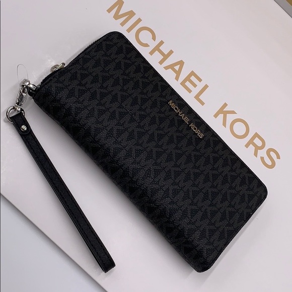Michael Kors Jet Set Travel Continental Black - Picture 11 of 16